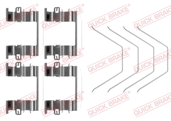 Accessory Kit, disc brake pad
